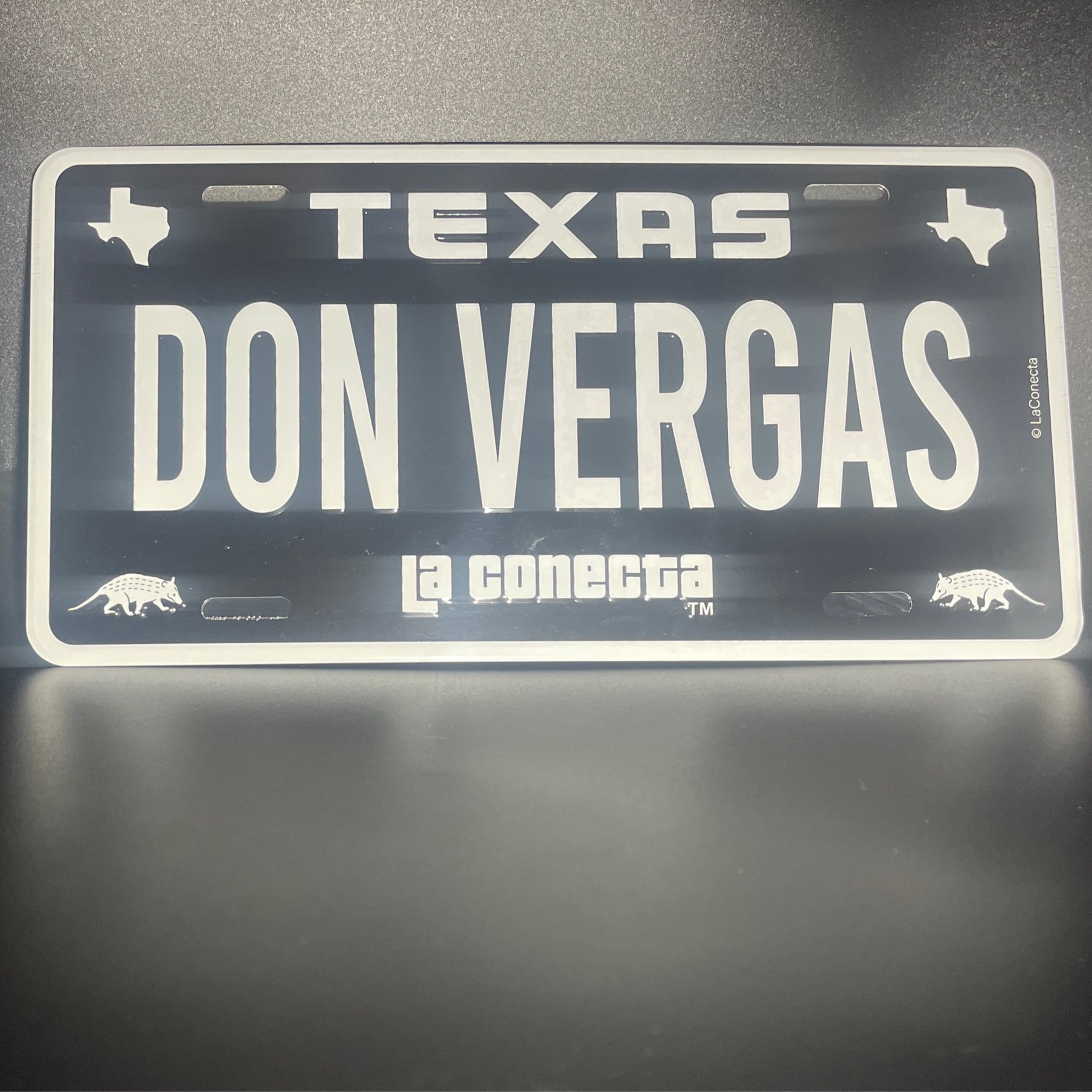 Don Vergas license plate | Custom Digital Designer Distributor